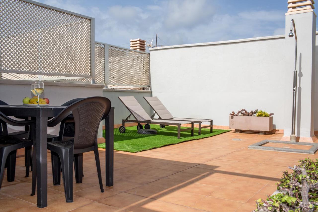 Home2Book Atico Blue Beach, Pool&Terrace Sardina Exterior foto